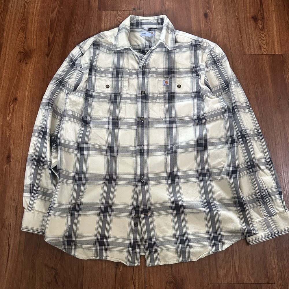 Carhartt Plaid Button-Up Shirt